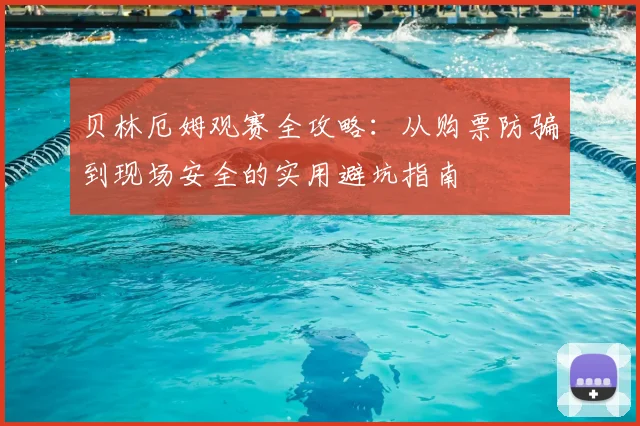 贝林厄姆观赛全攻略：从购票防骗到现场安全的实用避坑指南